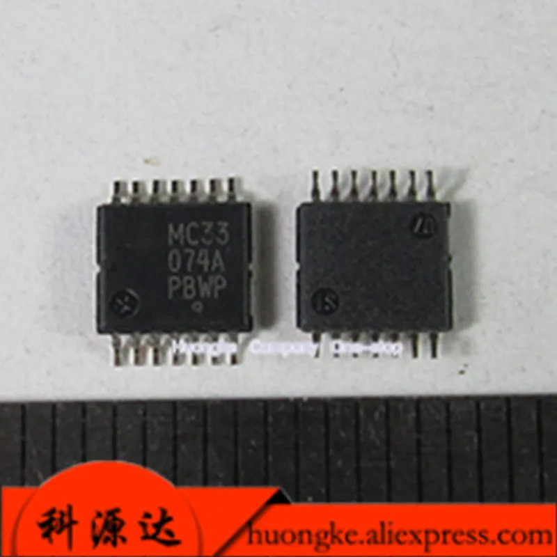 5PCS/LOT MC33074DR2G SOP14 MC33074DR SOP MC33074 MC33074DG SOP-14 MC33074ADTBR2G MC33074ADT Mark MC33074A TSSOP14