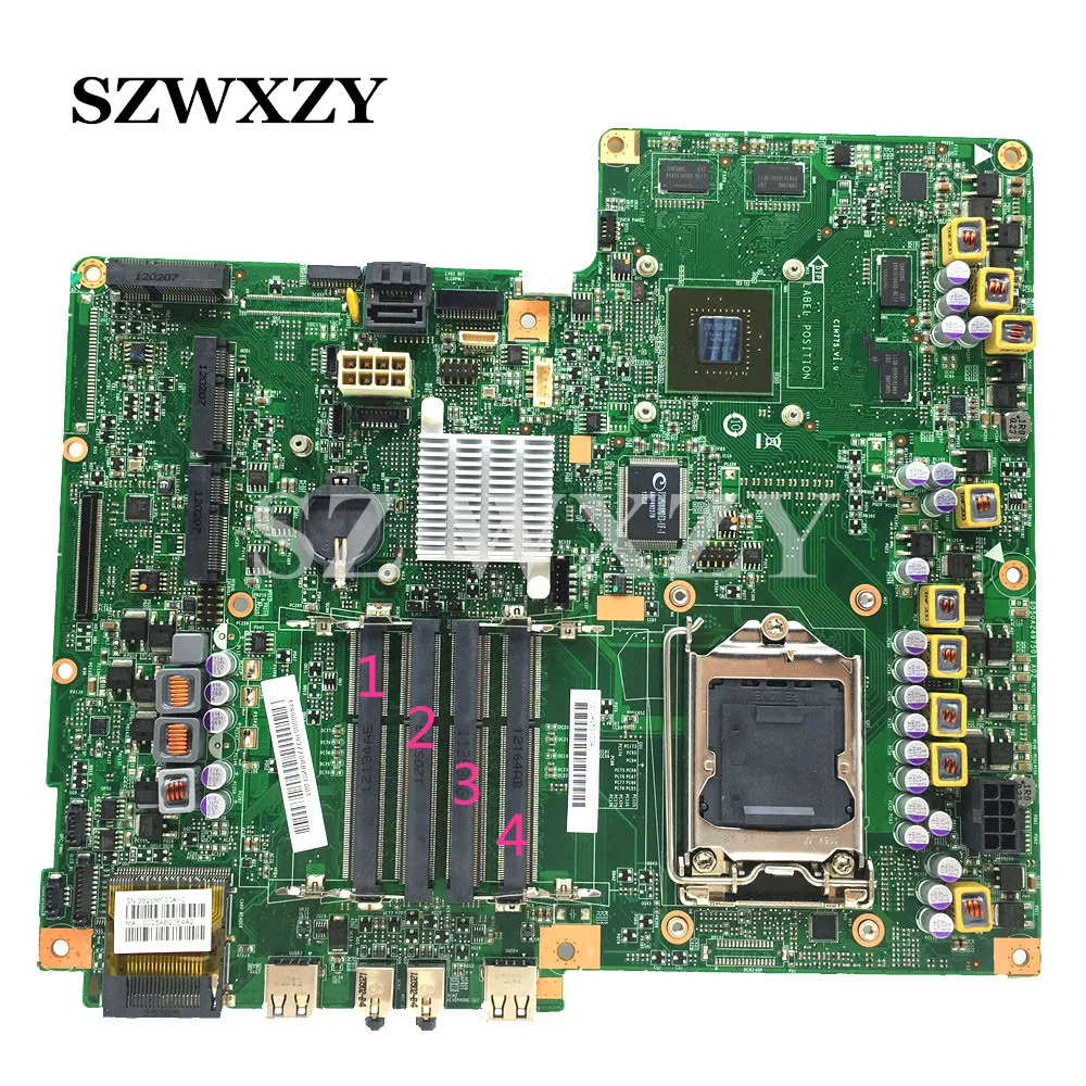 Материнская плата 90000193 для Lenovo B540P системная LGA 1155 4 слота памяти CIH77S V1.0 |