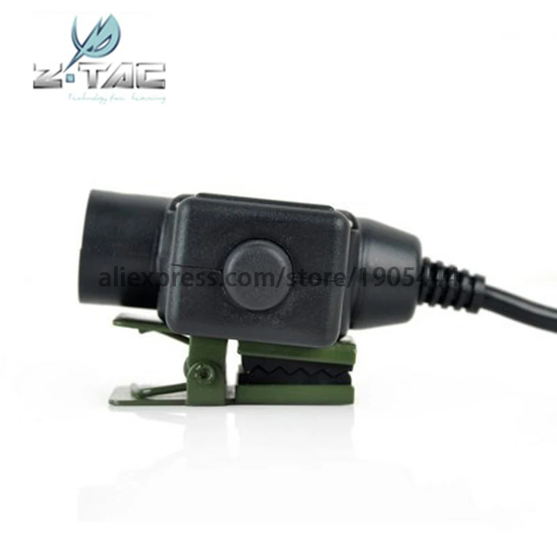 Z113 элемент Z Tactical U94 Softair Airsoft Air Gun Arsoft Ipsc PTT для Kenwood ICOM Yaesu Midland Radio Ztac наушники|ptt u94|ptt