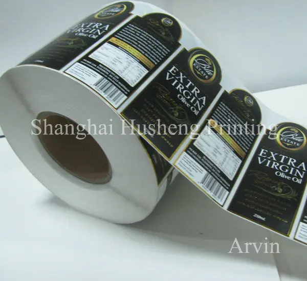 Изготовленные на заказ водонепроницаемые виниловые рулонные наклейки для