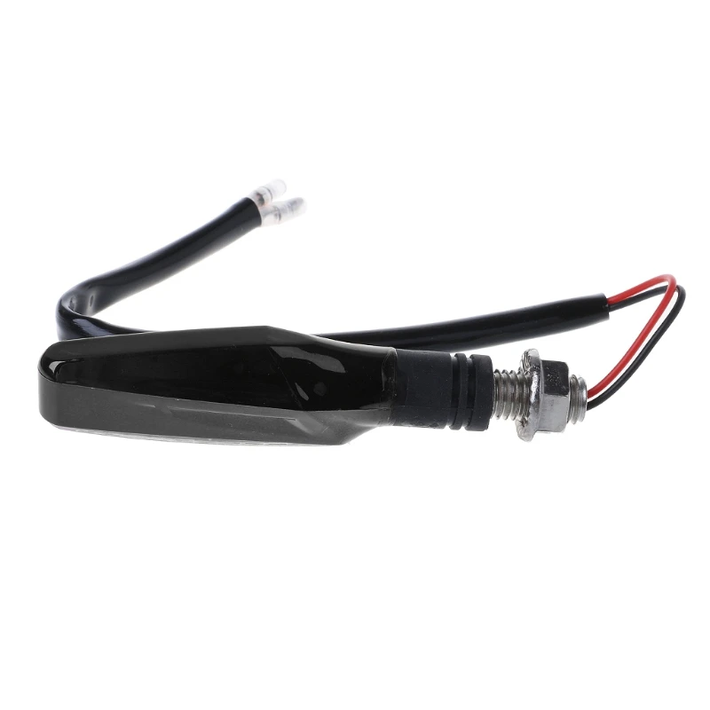

YAM 1Pair Left & Right 12V From Left to Right Flowing Universal Yellow LED Motorcycle Indicators Turn Signals Light-M20