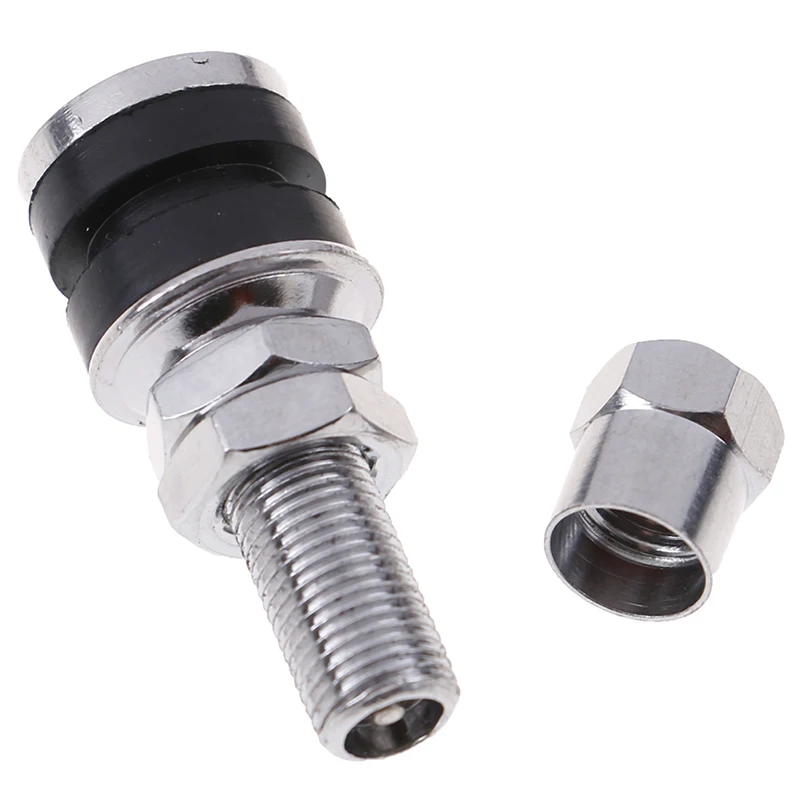 2 шт./пара сплав резиновая серебро универсальные бескамерная шина велосипеда