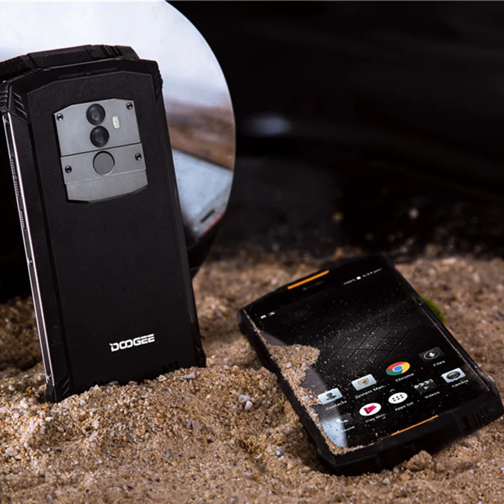 DOOGEE S55 4 ГБ 64 водонепроницаемый мобильный телефон с IP68 5 &quotHD + Android 8 0 Octa Core 13MP Камера