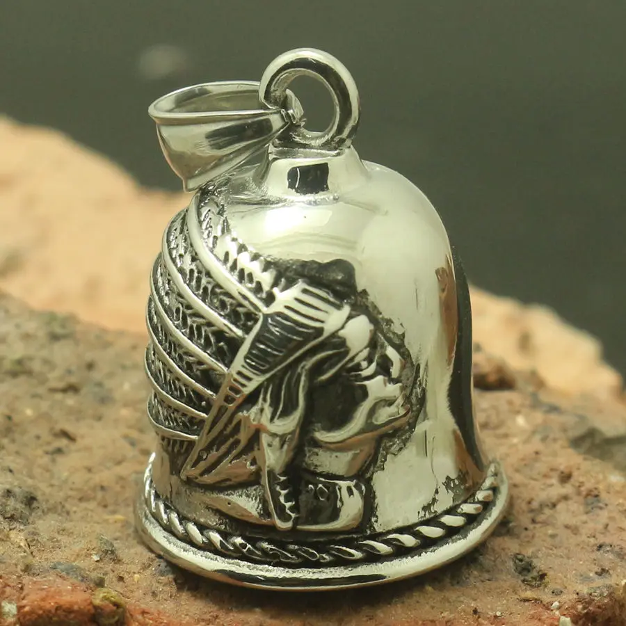 Подвеска в виде колокольчика из нержавеющей стали 316L|bell pendant|pendants wholesaleindian silver