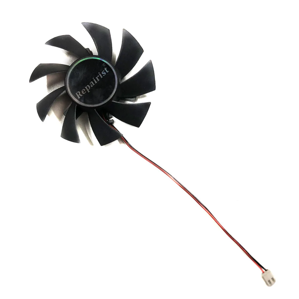 T128015SH 2pin 3PIN GPU VGA кулер вентилятор охлаждения для Gigabyte N240 N250 GTS240 250 GTS450 видеокарты в