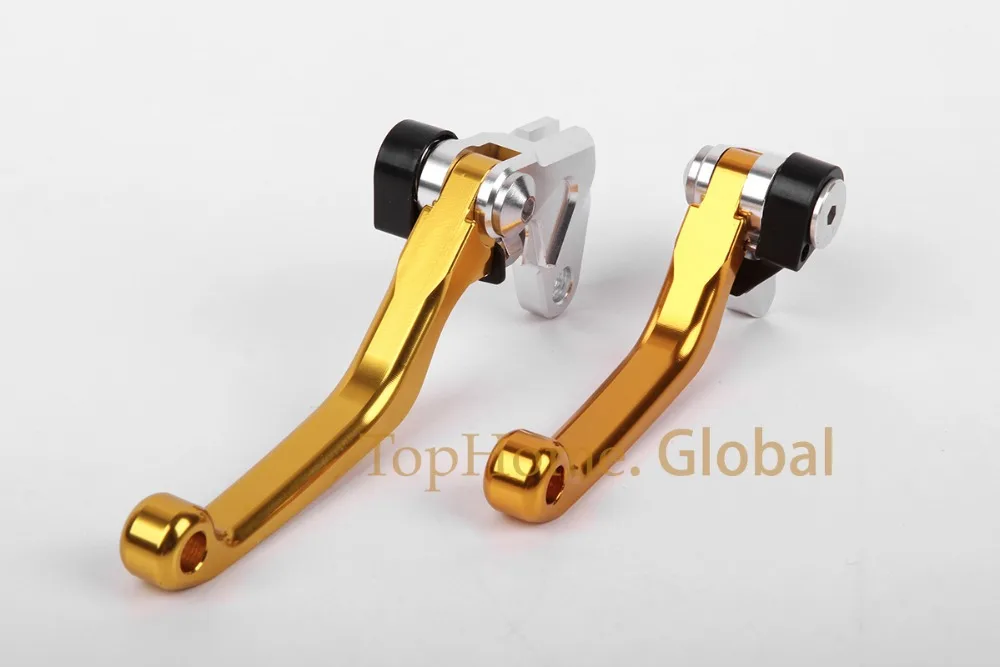 Новая пара золотистых высококачественных рычагов поворотного тормоза CNC для SUZUKI