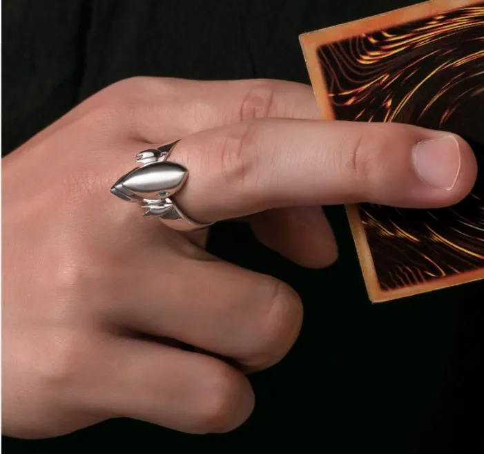 925 Sterling Yu-Gi-Oh Zexal White Dragon Seto Kaiba Yugioh Ring Ring