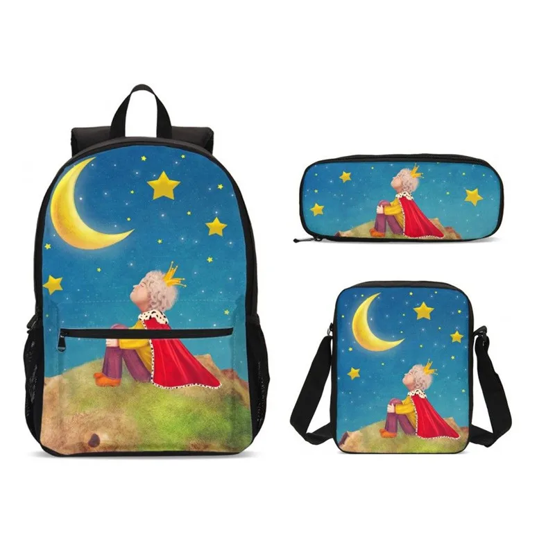 Школьные ранцы The Little Prince для подростков вместительный рюкзак детская сумка книг