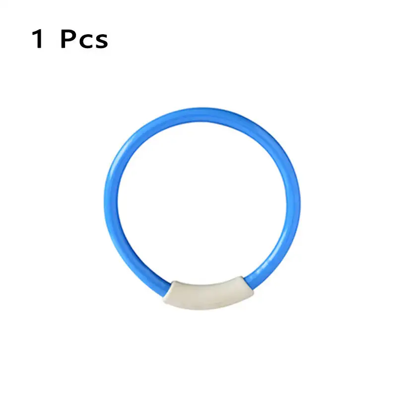 1 Pc blue Детская игрушка для плавания, кольцо для дайвинга, водоросли, подводная палка, водная торпеда, ракета, метательные игрушки, летняя игра, плавательный бассейн, игрушки, подарки - Цвет: 1 Pc blue