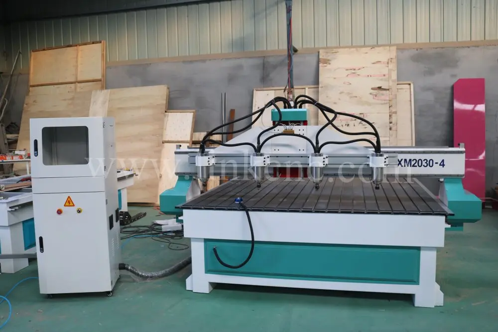 3.0kw водяного охлаждения шпинделя древесины ЧПУ 2030 с HIWIN площади железных дорог и