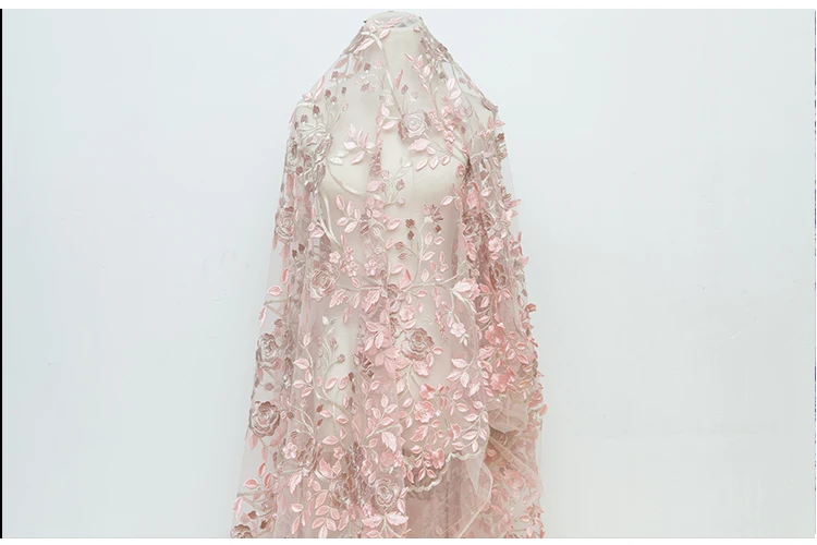 

1 ярд, тяжелая Водорастворимая кружевная ткань, вышивальная ткань для женской одежды, кружевной аксессуар q690