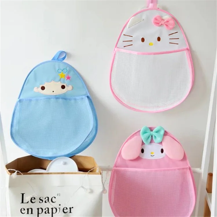 Hellokitty мультяшная милая сумка для ванной комнаты подвесная корзина