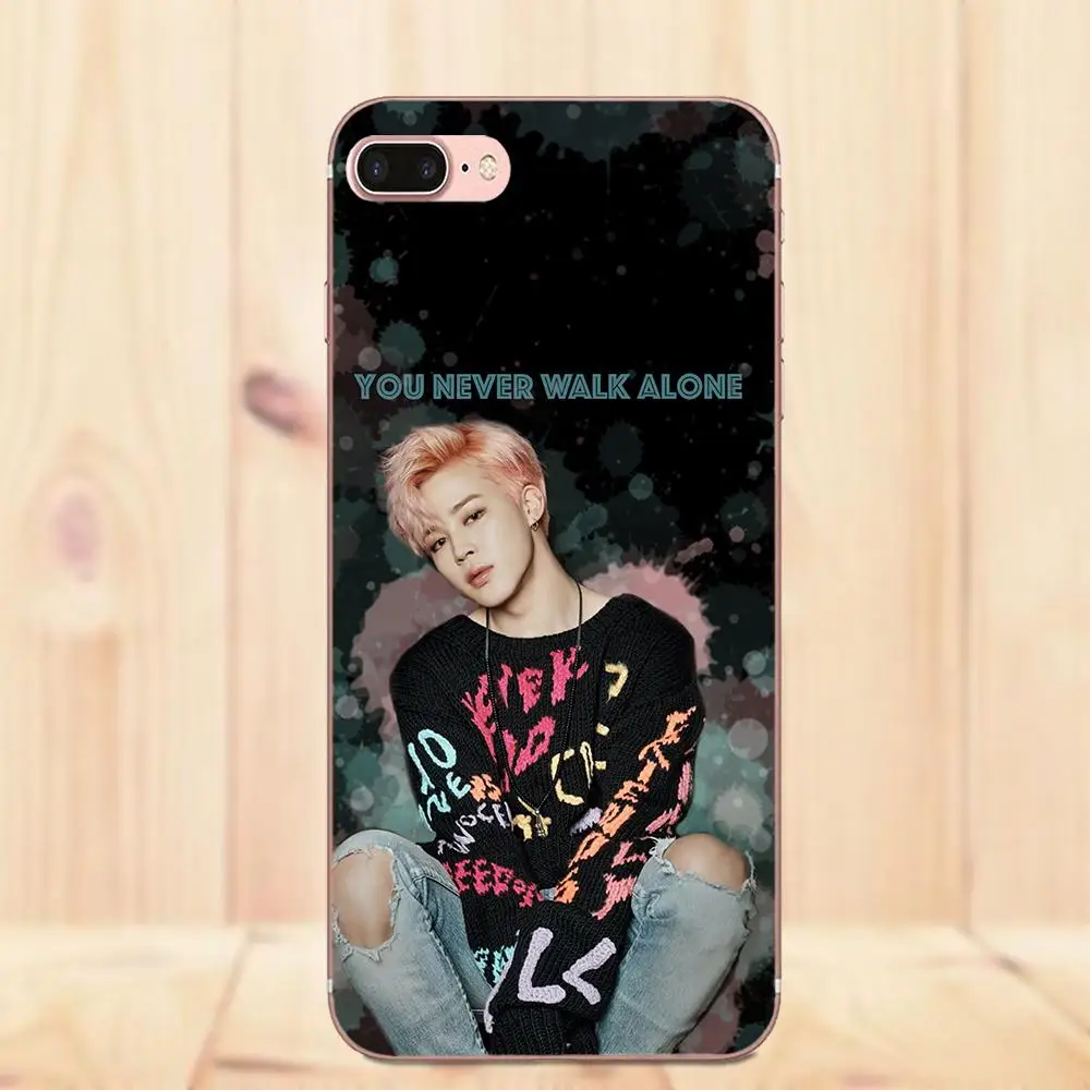 as picture Maerknon Park Jimin для Apple iPhone 4 4S 5 5C 5S SE 6 6S 7 8 Plus X Мягкий ТПУ чехол Аксессуары - Цвет: as picture