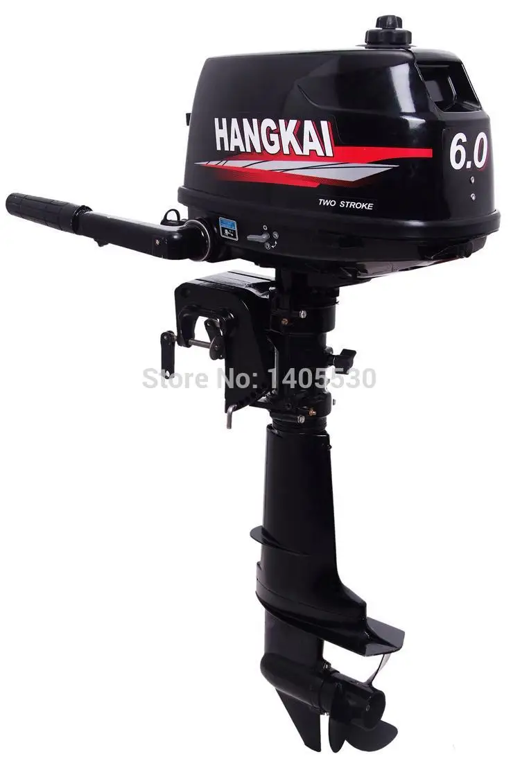 

New arrival Hot sales Hangkai Outboard Motor 6HP 2 stroke Motor Boats Engines Wholesale Price