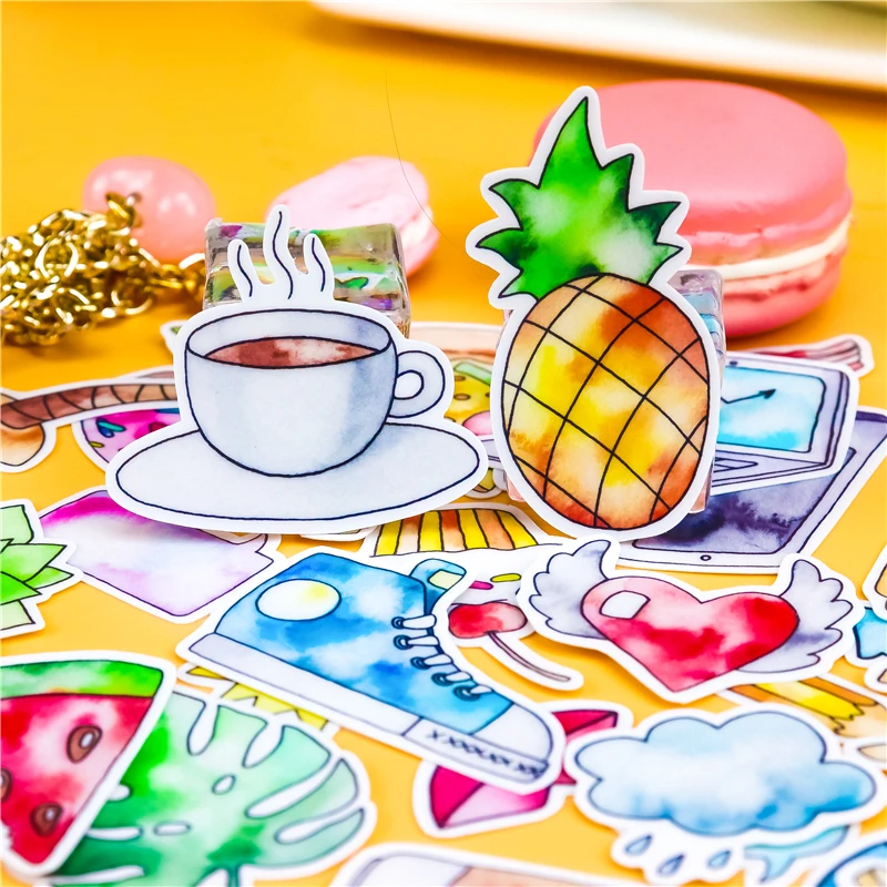 

Наклейки для скрапбукинга kawaii, для детей, 40 шт.