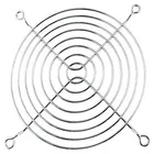 Вентилятор для процессора, решетка ПК, вентилятор постоянного тока 120 мм, 12 см, серебристый оттенок, защита решетки металлический предохранитель для пальцев, вентилятор охлаждения компьютера, аксессуары для компьютера