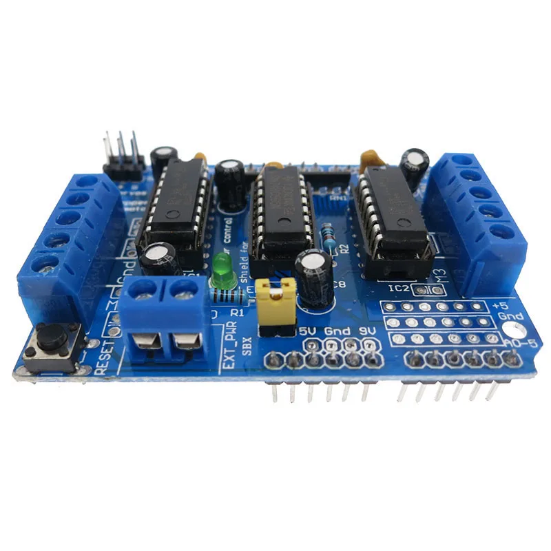 L293D щит управления двигателем плата расширения привода двигателя для Arduino Щит