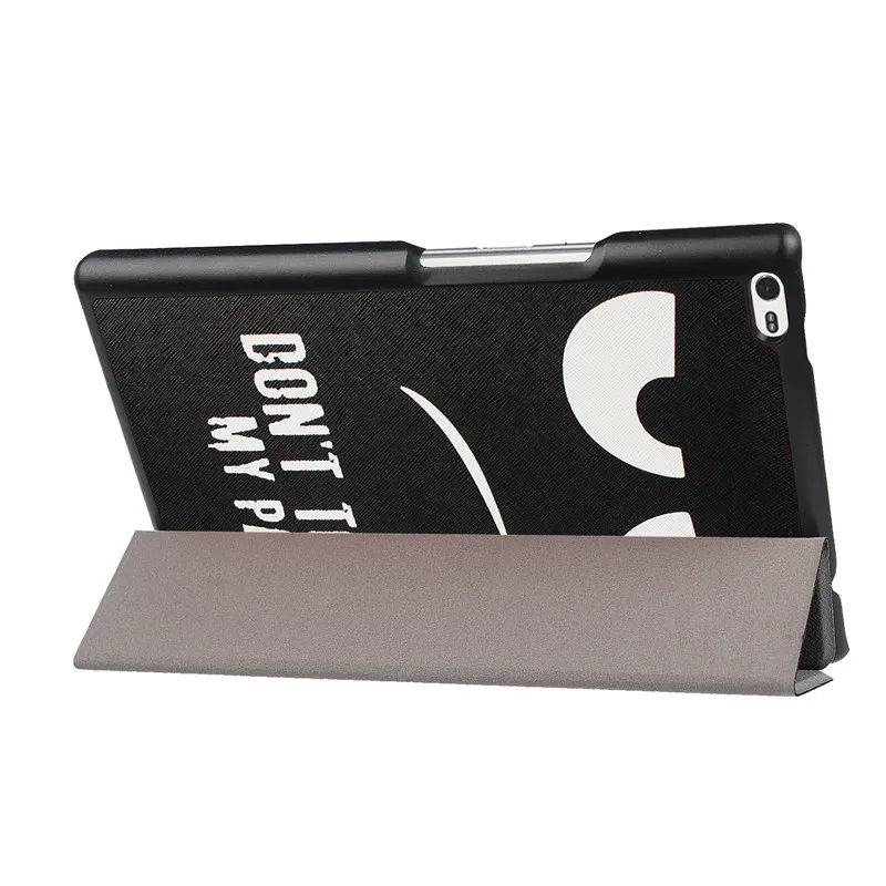 Slim PU Leather Case for Lenovo Tab 4 8 TB-8504F TB-8504N Cover Tablet Protective Shell Folio Stand Fundas Tab4 8504 Capas | Компьютеры и
