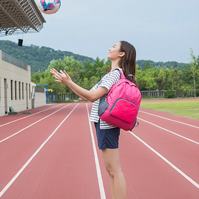 Высококачественный 5 цветов Легкий нейлоновый складной рюкзак