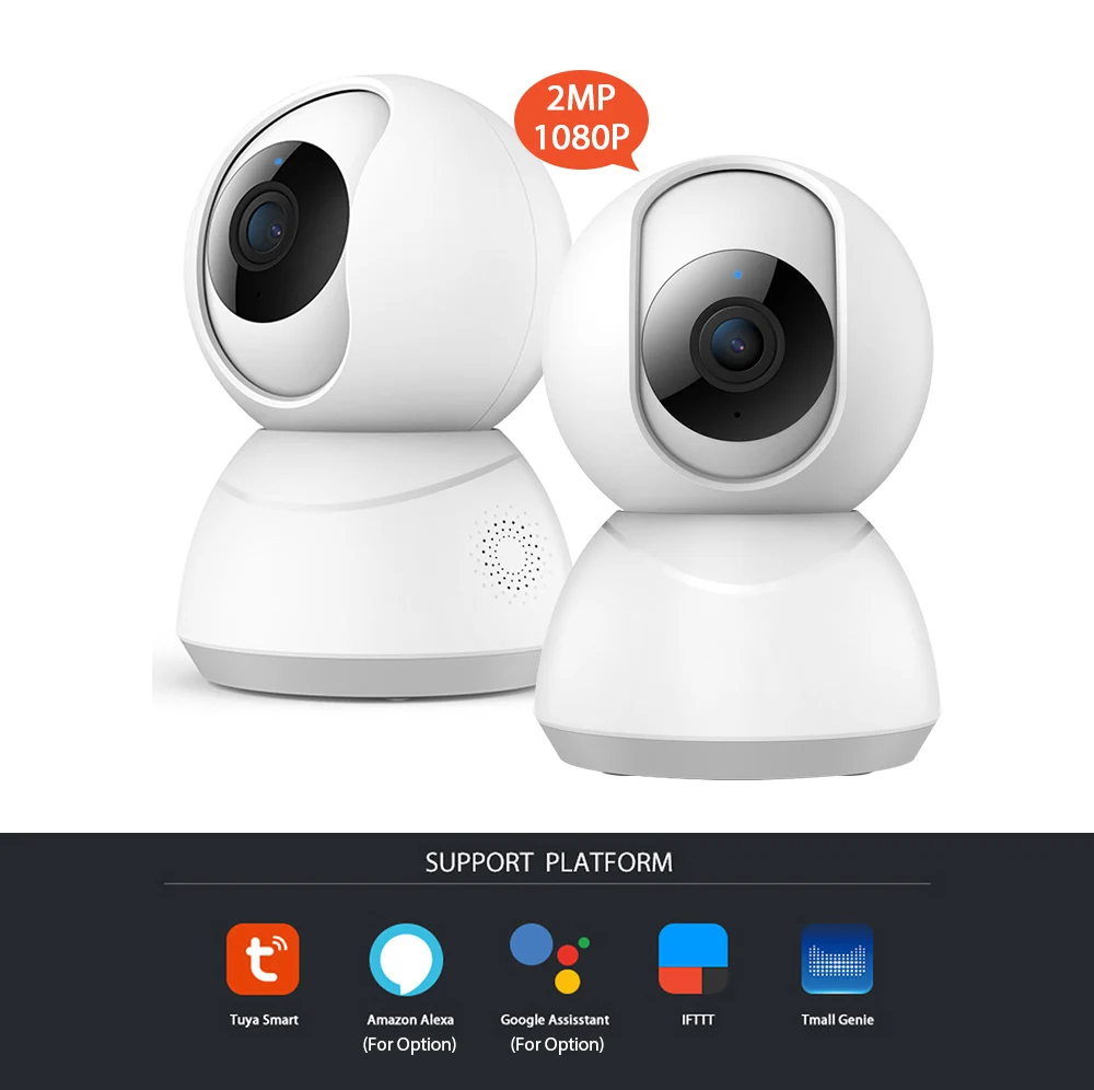 360 градусов WiFi IP камера 1080P Домашняя безопасность мини камера ночного видения инфракрасная двухсторонняя аудио