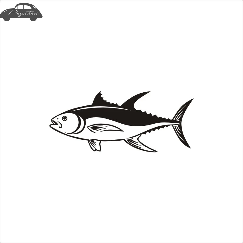 Тунец рыба Thunnus Thynnus автомобиль наклейка Calamar постер с лодкой наклейки декор