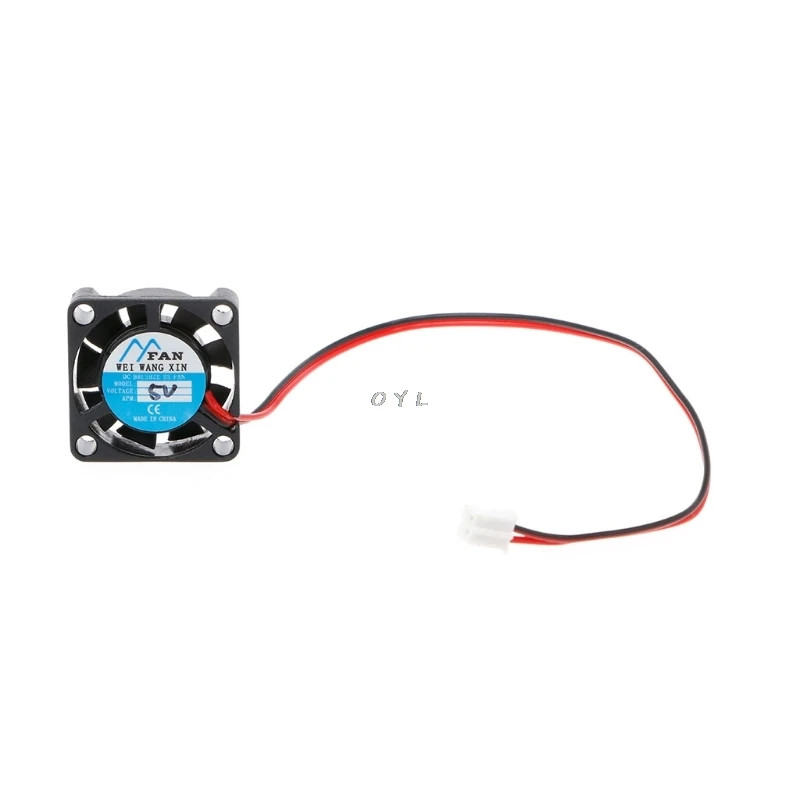 25*25*7 мм DC 5V 12V 2 контактный кулер безщеточный чипсет радиатор мини вентилятор