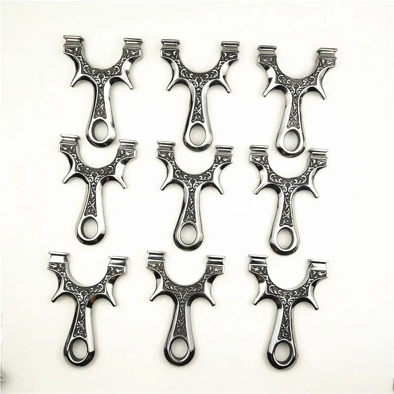 Рогатка из нержавеющей титановой стали и металла катапульта мраморные