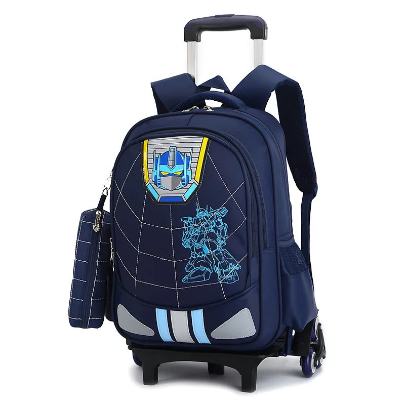 Детская школьная сумка, модный рюкзак для мальчиков, сумка на колесиках, Детские Сумки на колесиках, рюкзак для девочек, Mochila Infantil Com Rodinha Bolsos ...
