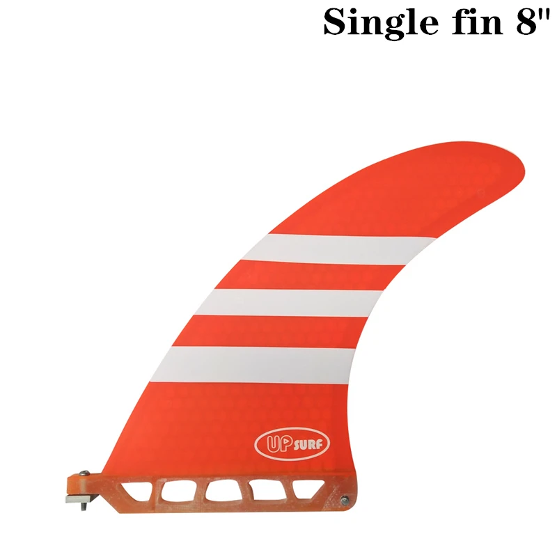 Длинный плавник для серфинга 8 дюймов Barbatana Surf из стекловолокна в серфинге один