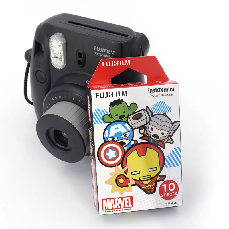 Fujifilm Instax Mini Marvel Instant 30 пленка для Fuji 7 s 8 + 9 25 50 70 90 300 SP 1 2 принтера|instax mini|fujifilm instax