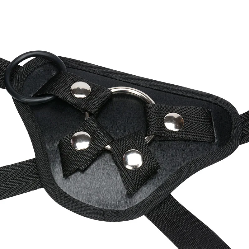 Носимый огромный фаллоимитатор трусики кожаный ремешок на секс ремень бондаж