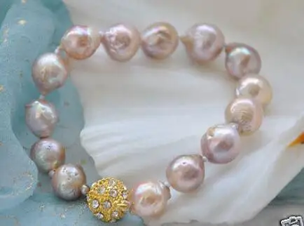 Доставка&gt&gt новый горячий Очаровательная 10 ~ 12 мм южного моря Лаванды барокко