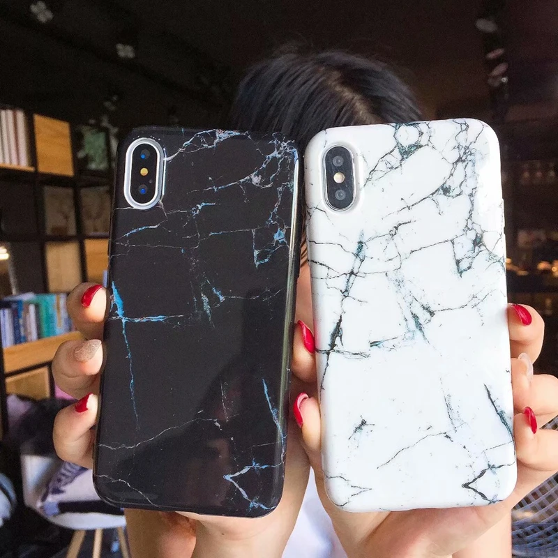 Luxury Soft TPU Case for iphone XS X 7 8 Plus 6 6s 5 5s SE 10 Shockproof Silicone Back Phone Cover | Мобильные телефоны и