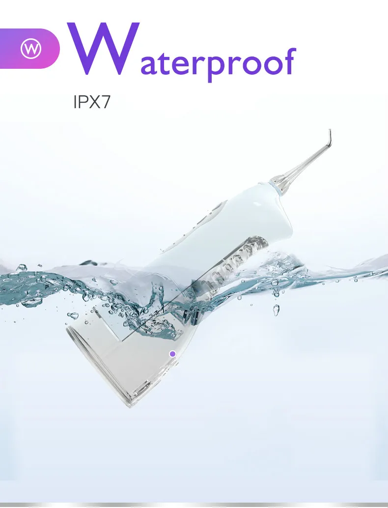 YASI FL-V8 PLUS Портативный Стоматологический Ирригатор перезаряжаемая переносная зубная Вода Flosser