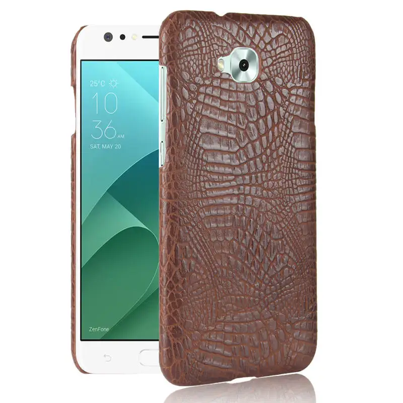 For Asus ZenFone Live ZB553KL Case Luxury PU Leather Hard Plastic Back Cover Phone ZB 553KL |