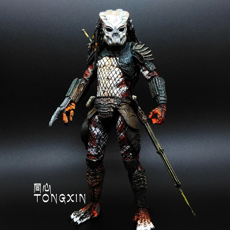 NECA AVP Aliens vs. Predator серия Young Blood/Elder Predator Охотник на змею фигурка игрушки 18 см