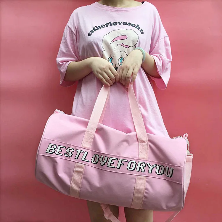 Мультяшные японские сумки WEGO с длинными ушками большие глаза розовый кролик
