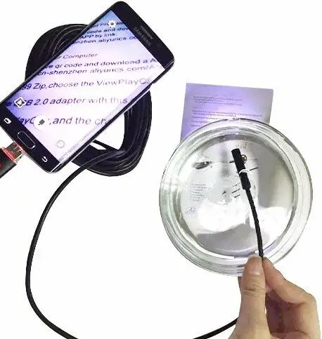 8 мм водонепроницаемый Windows Android OTG 2in1 USB Интерфейс эндоскоп с 1 м 2 5 10 кабель
