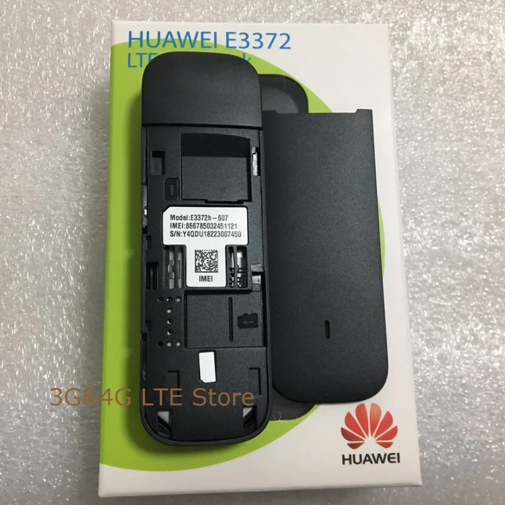 Разблокированный Huawei 4G USB модем E3372 E3372h-607 LTE 150 Мбит/с ключ карта данных |