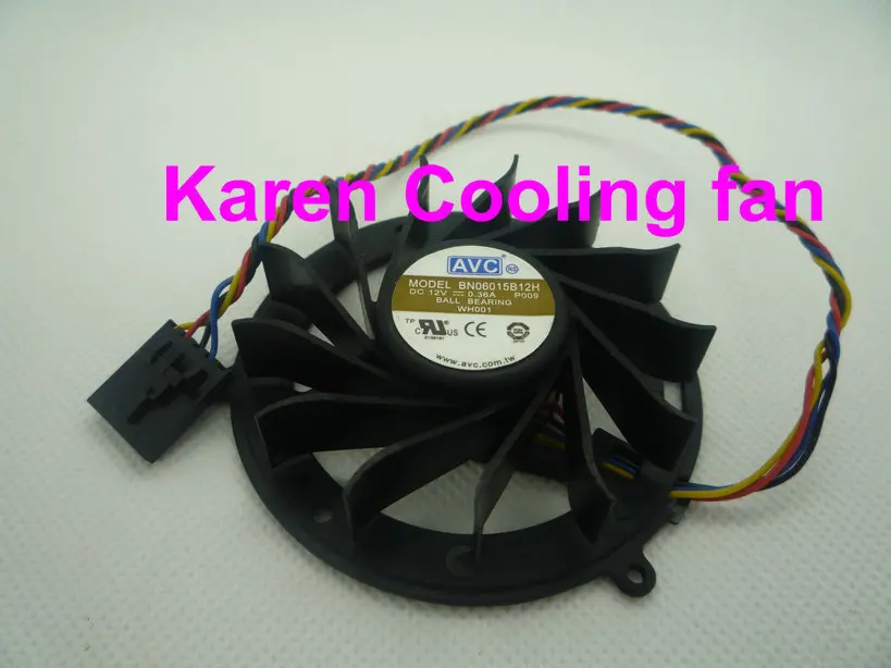 

AVC 6cm BN06015B12H 6010 12v 0.36A GX520 GX620 740 745 755 hard fan Cooling fan