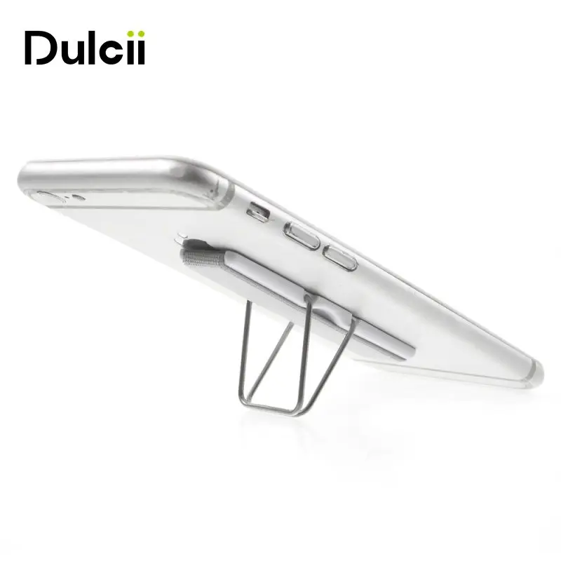 Dulcii Finger Grip Elastic Band Strap Phone Holder with Stand for Mobile Phones Tablets iphone 7 / plus- White | Мобильные телефоны