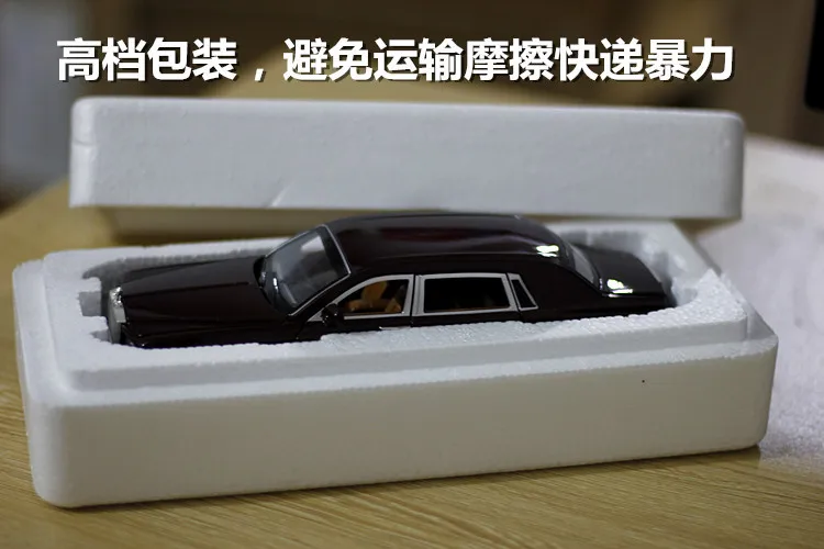 1:24 литая под давлением модель автомобиля из сплава Rolls Royce Phantom Металлический Игрушечный Автомобиль колеса симулятор звуковой светильник вытяжной автомобиль коллекция детский подарок