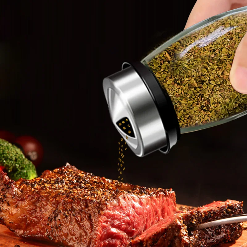 7 шт./компл. вращающийся специй стойка для банок с держателем перечница солонка