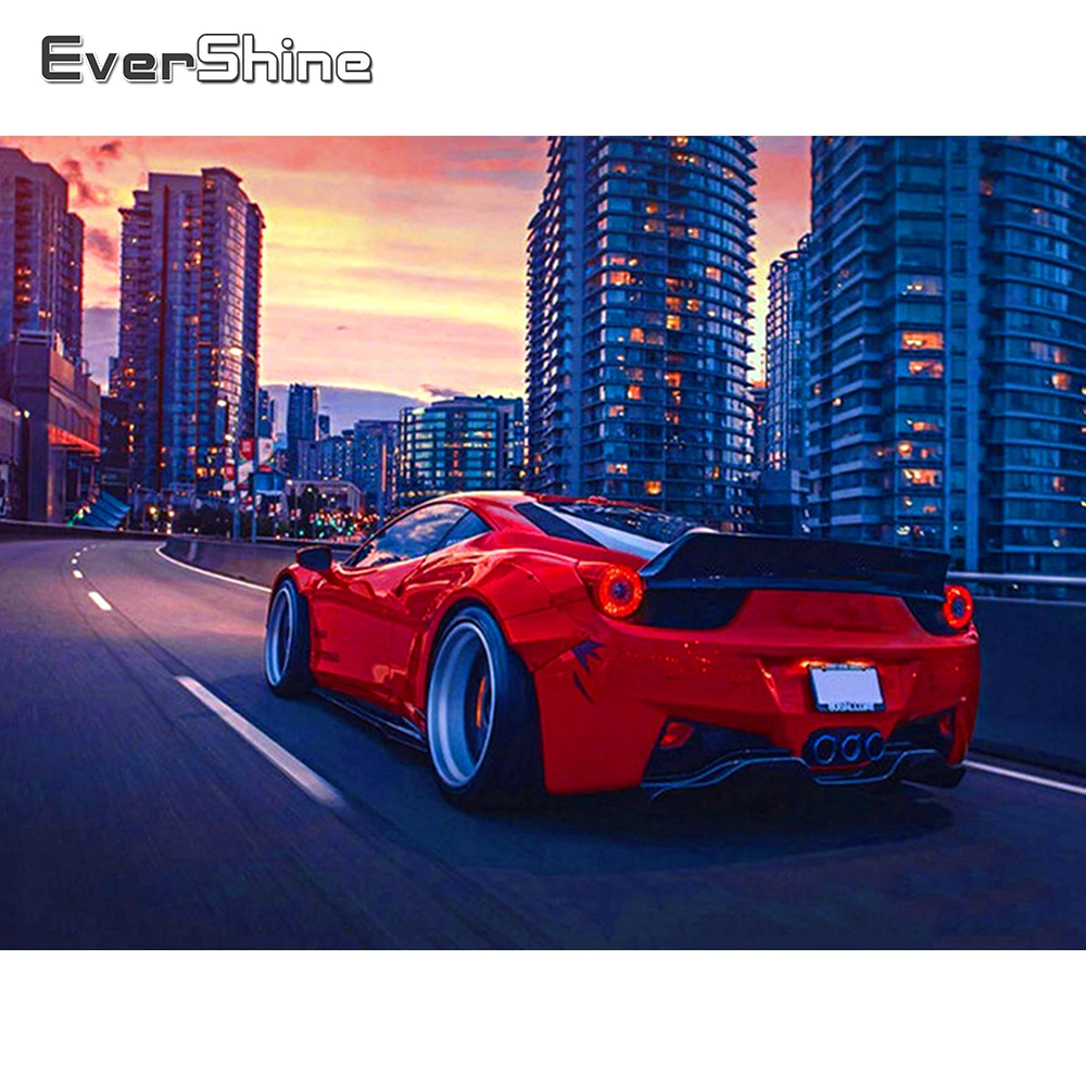 EverShine 5D алмазная картина полная дрель квадратная декорация Алмазная вышивка