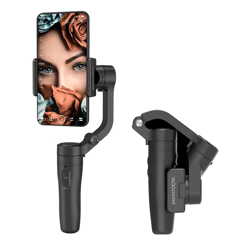 Feiyutech Vlog Pocket Foldable Phone Gimbal 3 Axis Handle Stabilizer For iPhone Huawei Samsung One Plus Smartphone|Риги и упоры| |