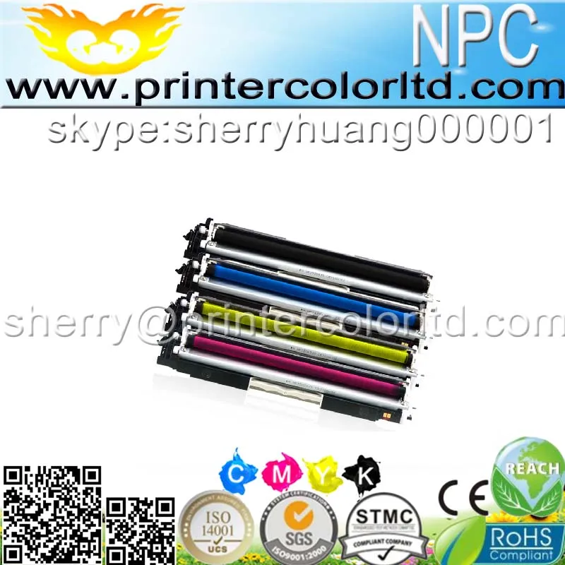CE310 CE310A 313A 126A 126 совместимый цветной картридж с тонером для принтера HP LaserJet Pro CP1025