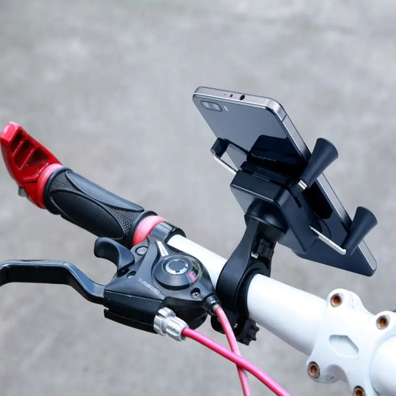 Держатель для сотового телефона на велосипед и мотоцикл смартфона GPS