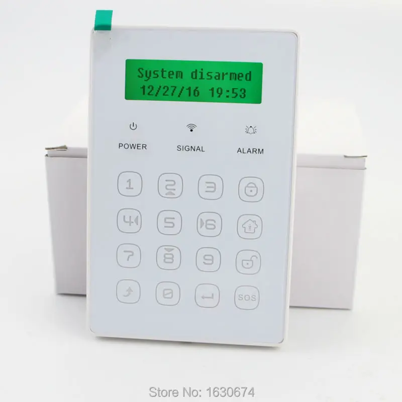 GSM сигнализация с ЖК дисплеем и сенсорной клавиатурой|sensor sensor|sensor motionsensor gsm |