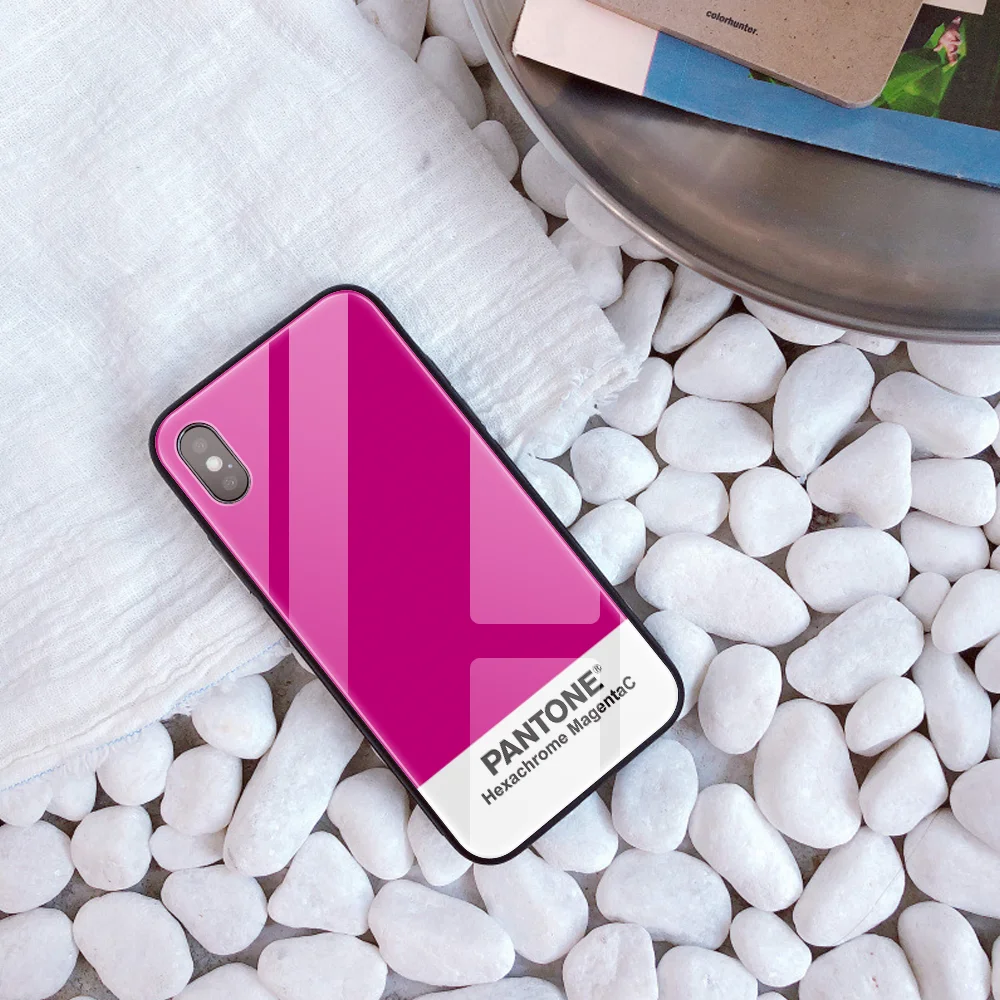 30231 Стеклянный чехол для телефона для iphone 11 Pro 7Plus X SE DIY Pantone чехол из закаленного стекла для телефона для iphone 8 5S 5 6 6s XS Max XR уникальный - Цвет: 30231
