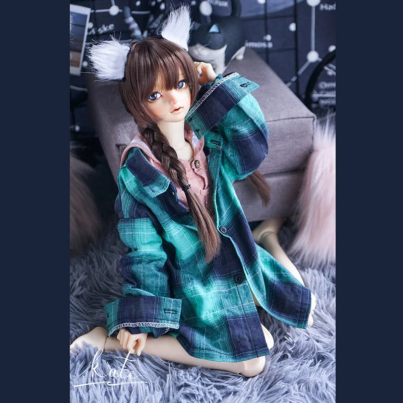 Cataleya 1/3 1/4 BJD кукла унисекс Свободная рубашка Большая одежда в форме Куклы Аксессуары для кукольной одежды реквизит для фотосессии одежда для фотосессии